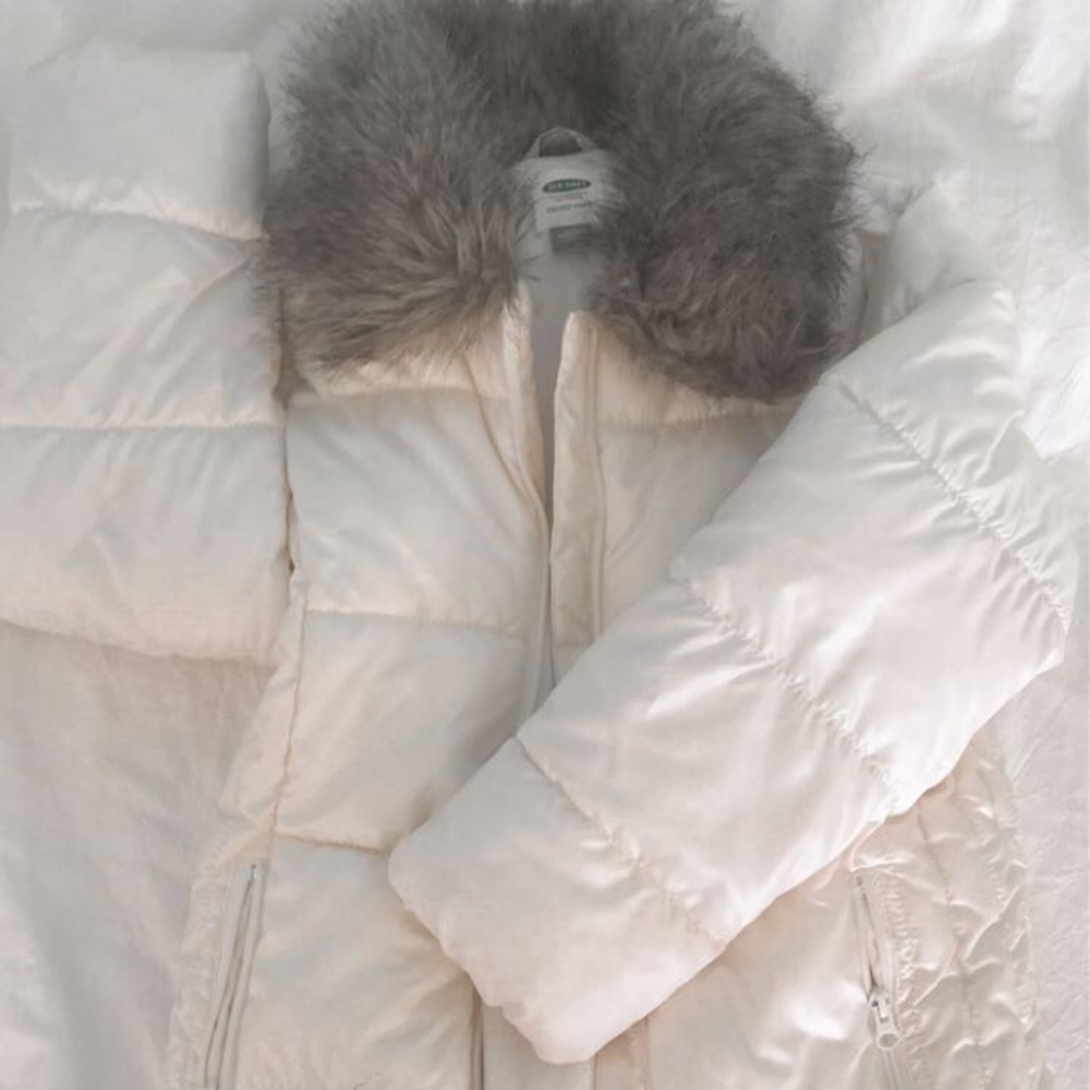 old navy puffer jacket
